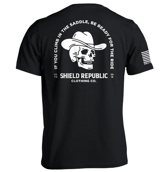 Be Ready For The Ride SR Clothing Co. Shield Republic