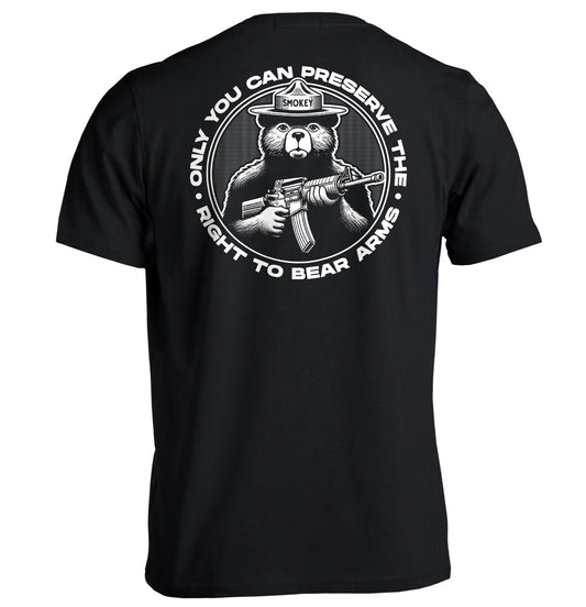 Only You Can Preserve the Right to Bear Arms (Circular Seal) Shield Republic