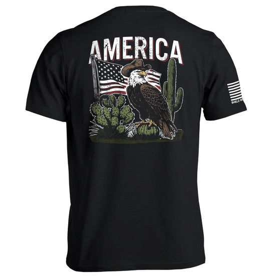 America Eagle Western Shield Republic