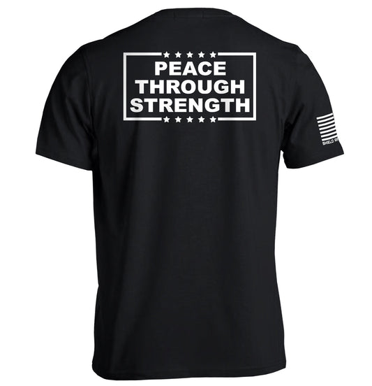 Peace Through Strength White Shield Republic