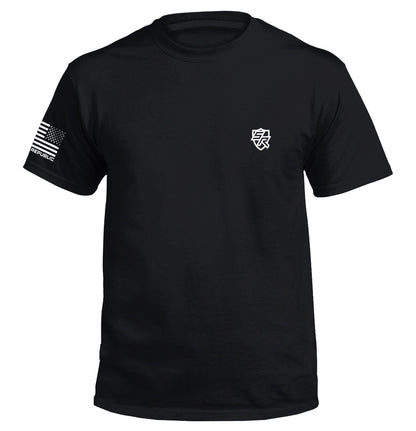 American by Birth Patriot by Choice Shield Republic