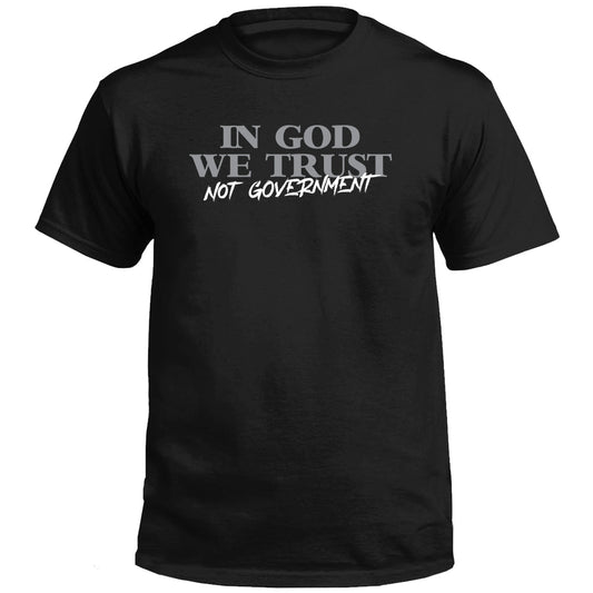 In God We Trust Not Government Shield Republic