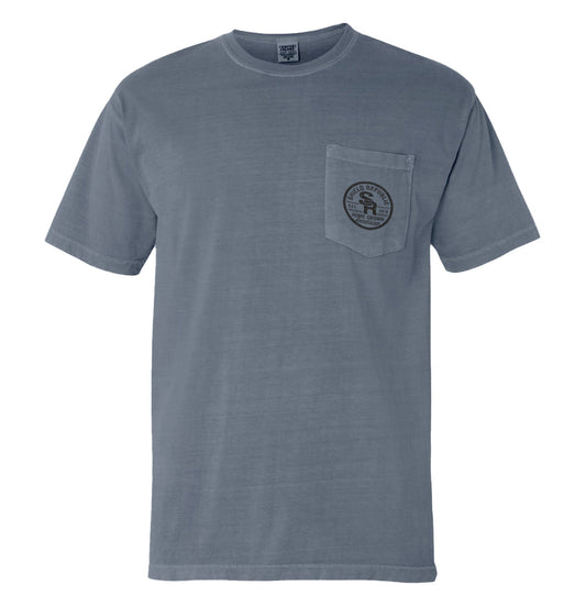 Backyards and Busted Knuckles Pocket Tee Shield Republic