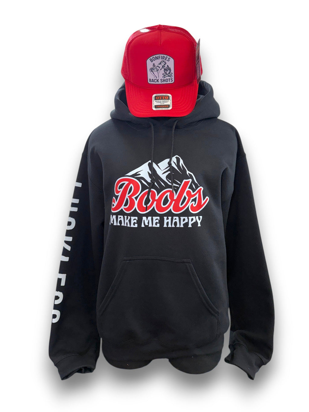 Make Me Happy Hoodie Luckless Outfitters