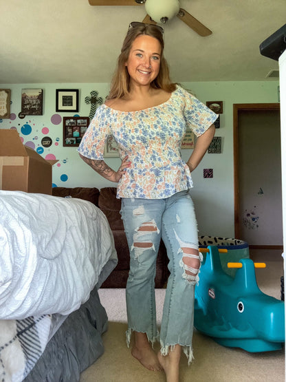 Essie Floral Smoked Top Thread & Co. Boutique, LLC