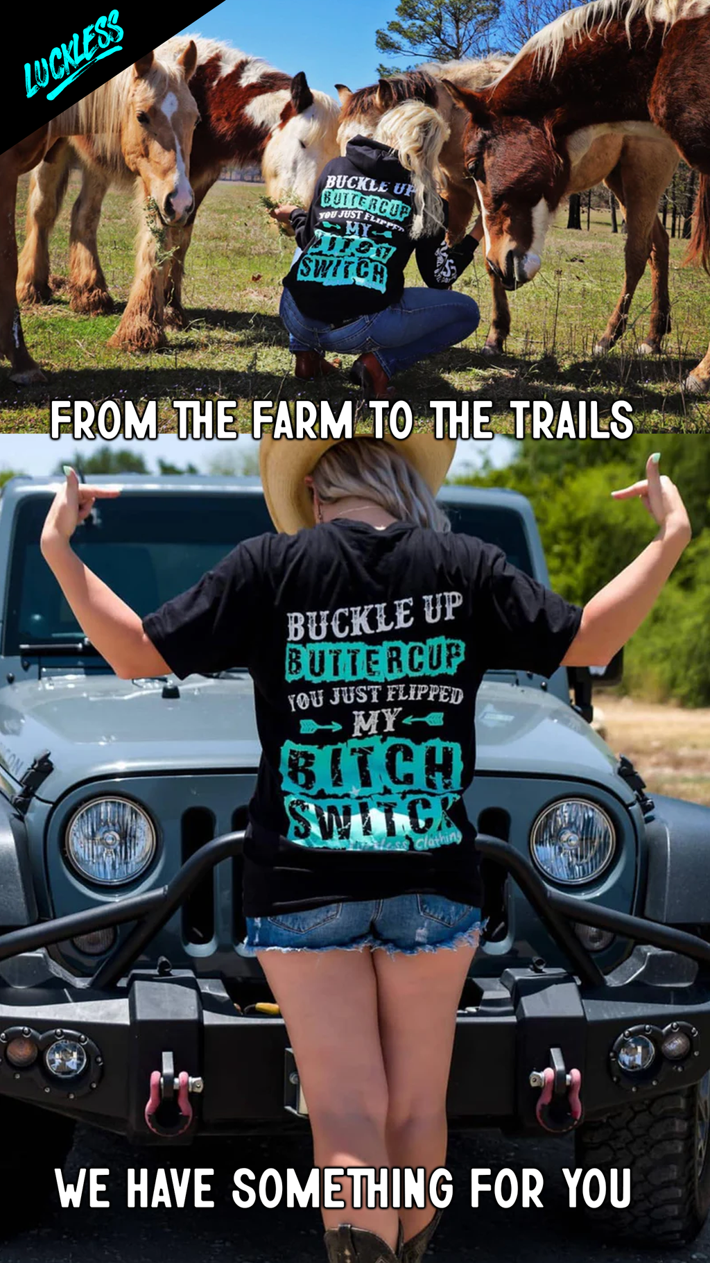 Buckle Up Buttercup Tee Luckless Outfitters