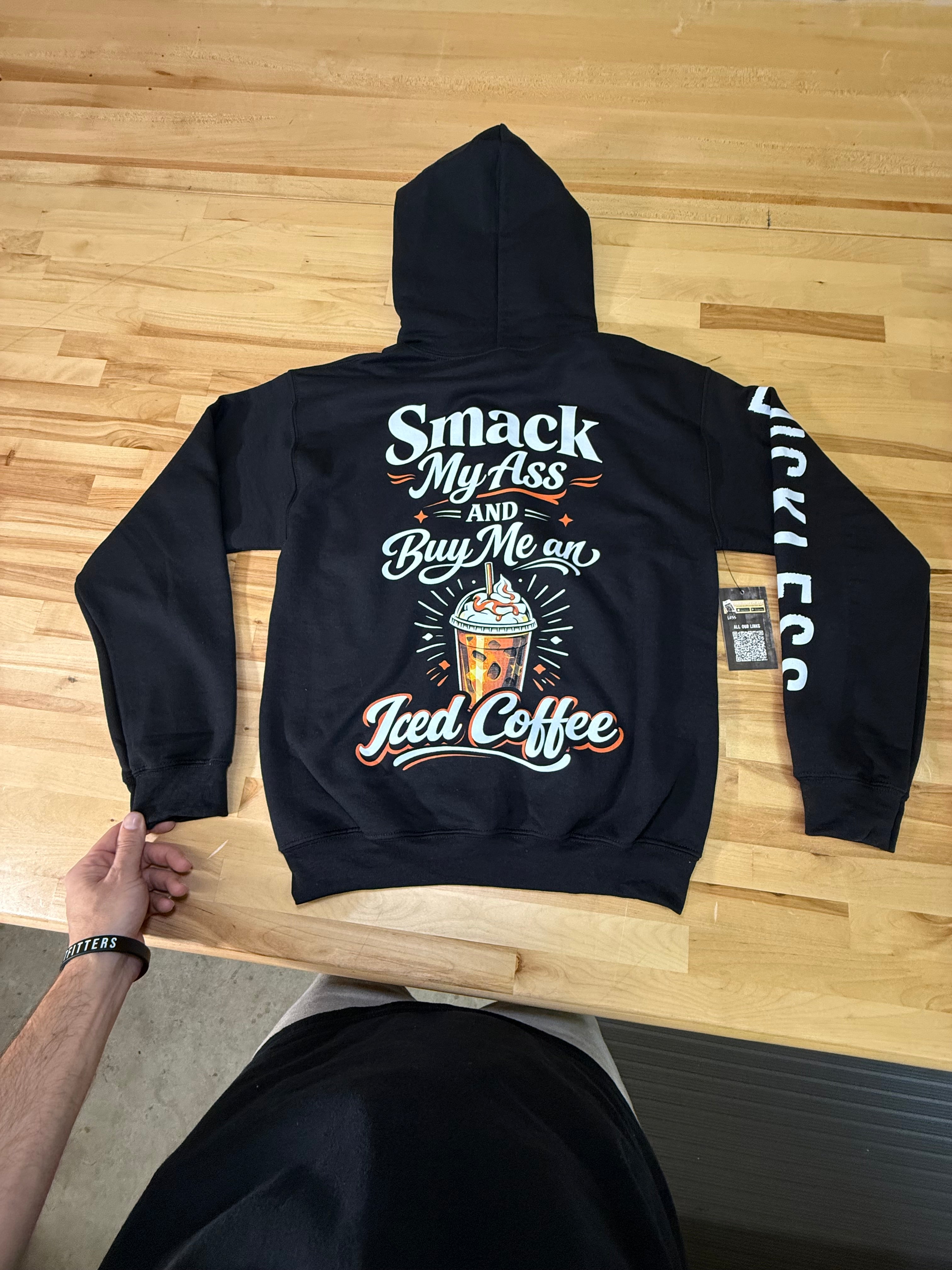 Buy Me An Iced Coffee Hoodie Luckless Outfitters