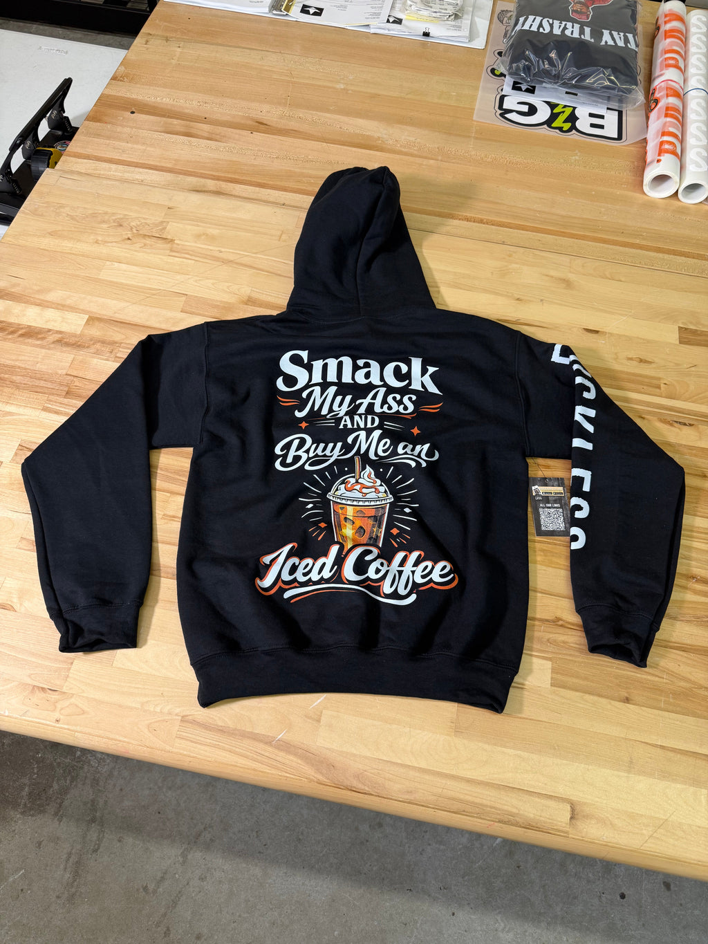 Buy Me An Iced Coffee Hoodie Luckless Outfitters