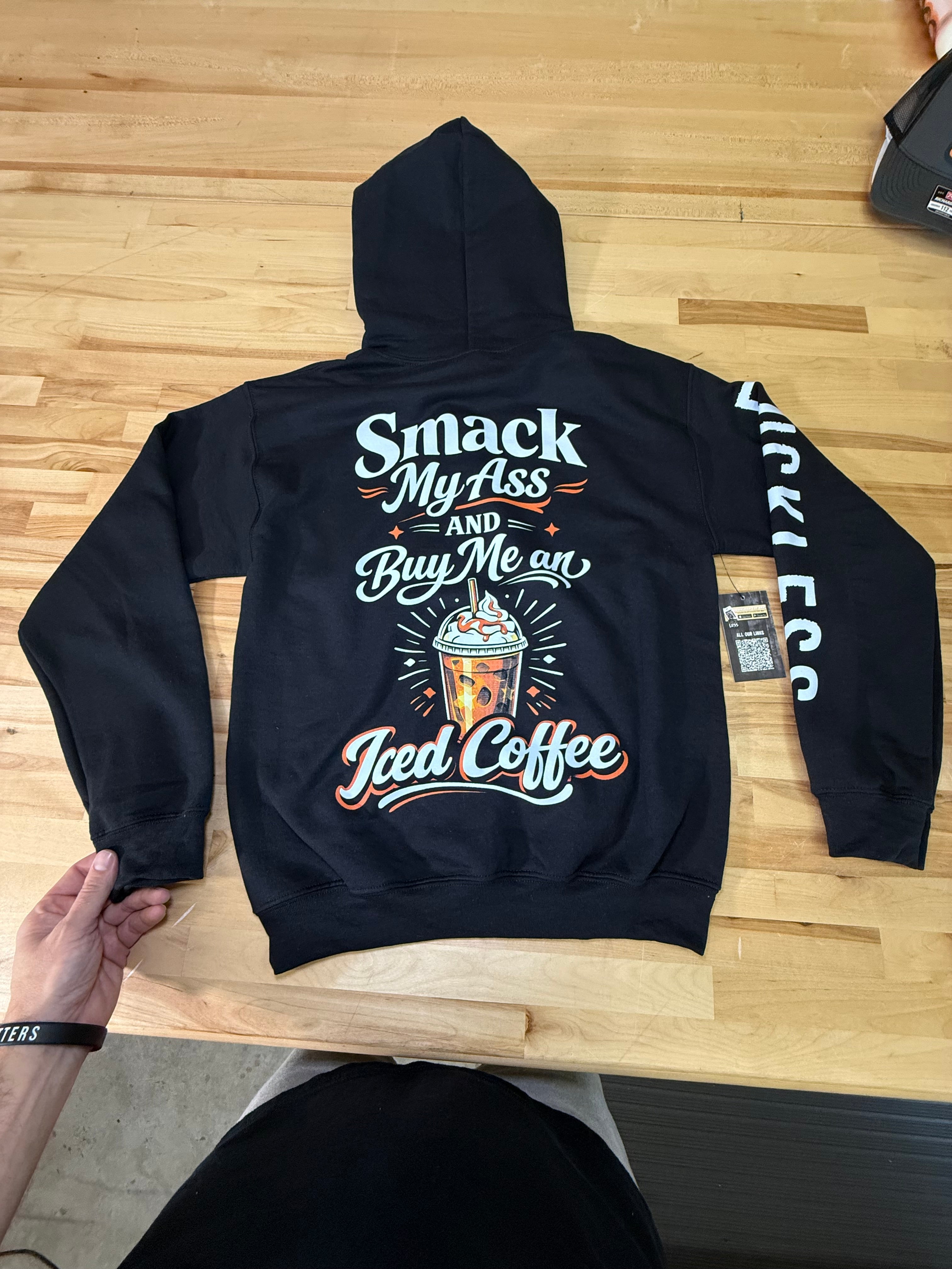 Buy Me An Iced Coffee Hoodie Luckless Outfitters