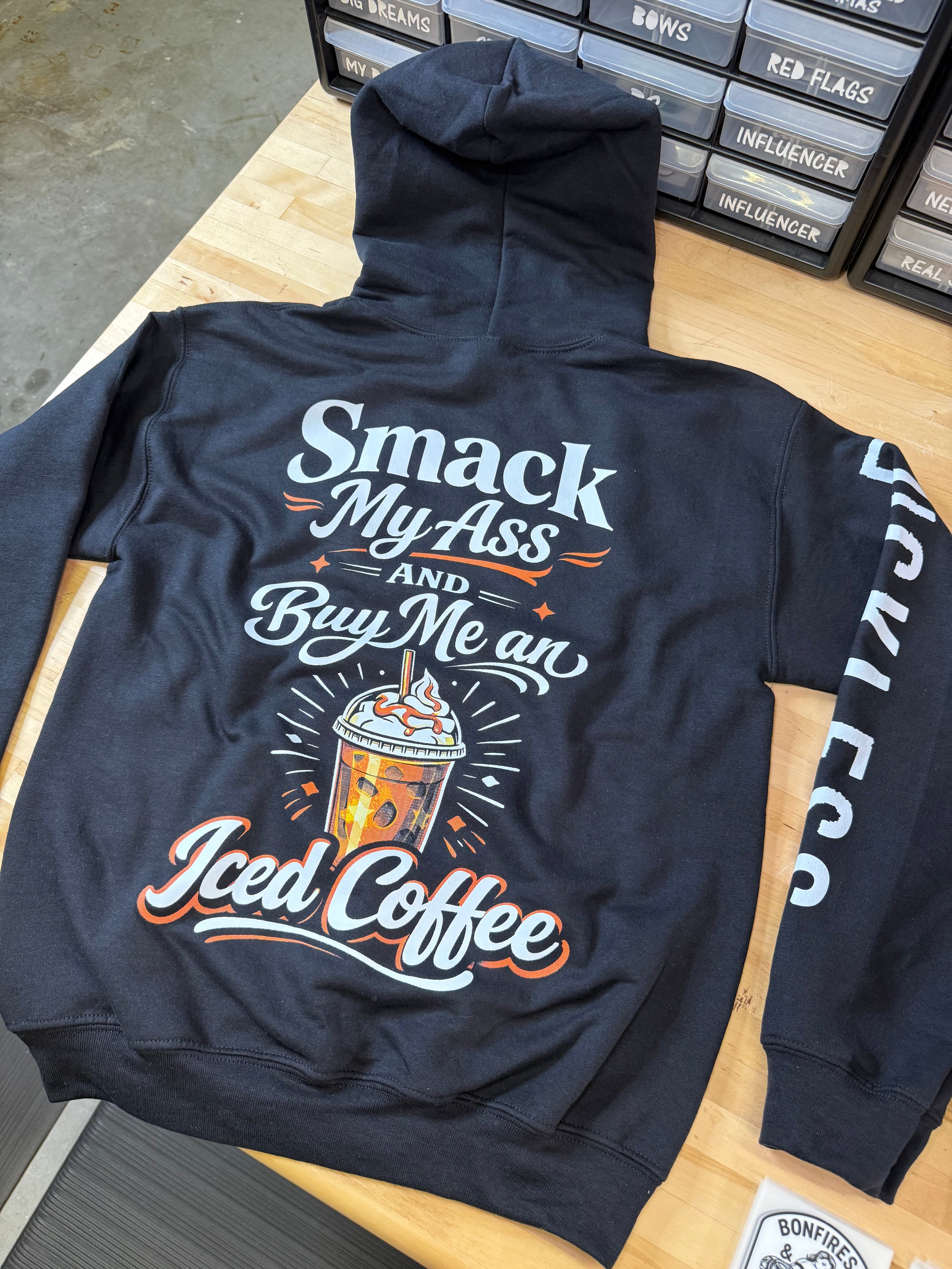 Buy Me An Iced Coffee Hoodie Luckless Outfitters