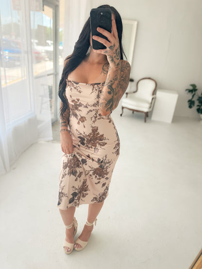 Desert Bloom Midi Dress Wild Cactus Boutique
