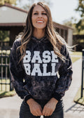 Baseball Vintage Raglan Hoodie *Cloud Black (S-3X) Chloe Vs Tank The Boutique