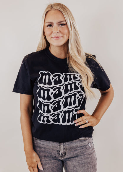 Curvy MAMA Tee *Black (S-3X) Chloe Vs Tank The Boutique
