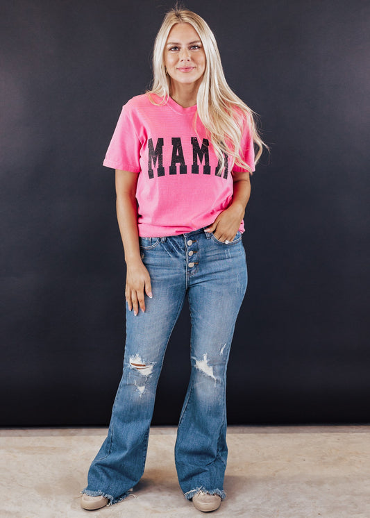MAMA Tee *Crunchberry (S-3X) Chloe Vs Tank The Boutique
