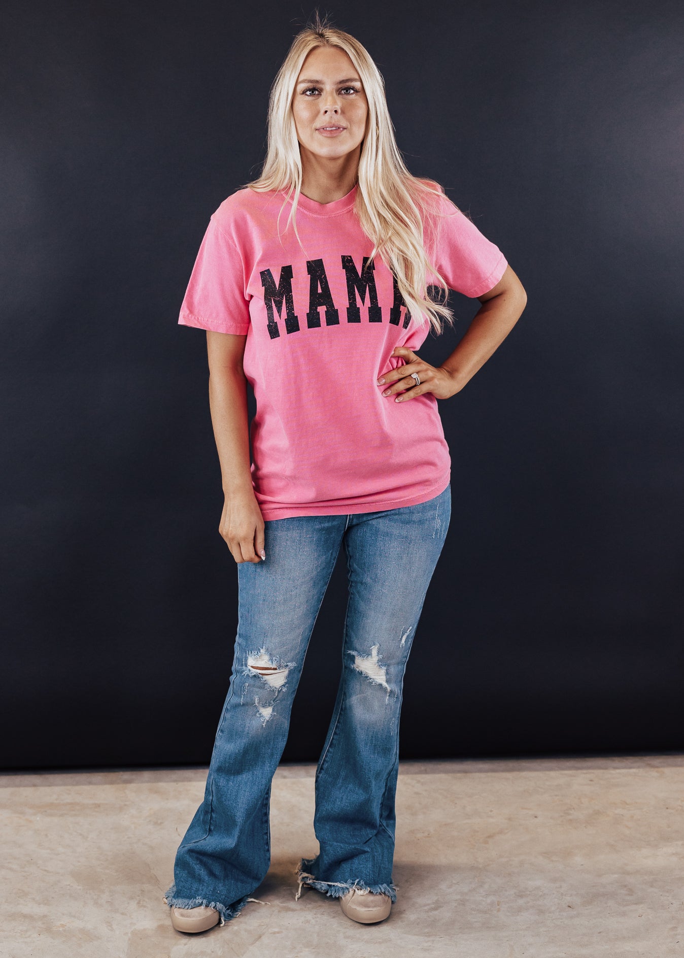 MAMA Tee *Crunchberry (S-3X) Chloe Vs Tank The Boutique
