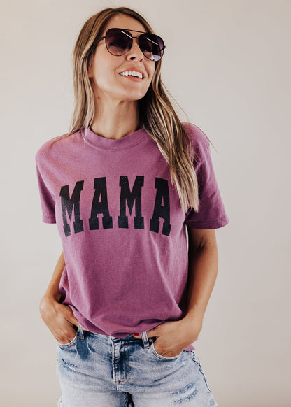 MAMA Tee *Berry (S-3X) Chloe Vs Tank The Boutique