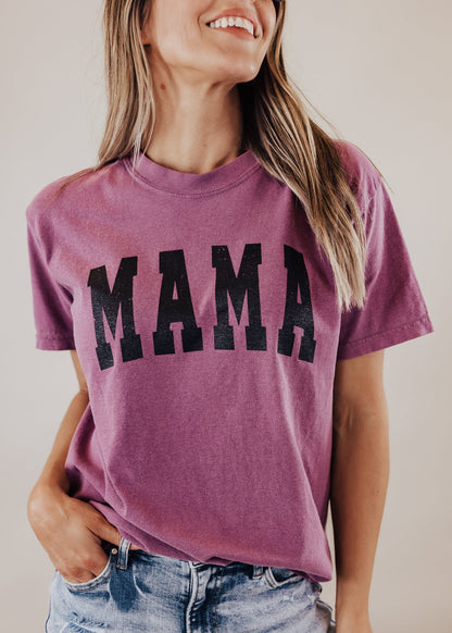 MAMA Tee *Berry (S-3X) Chloe Vs Tank The Boutique