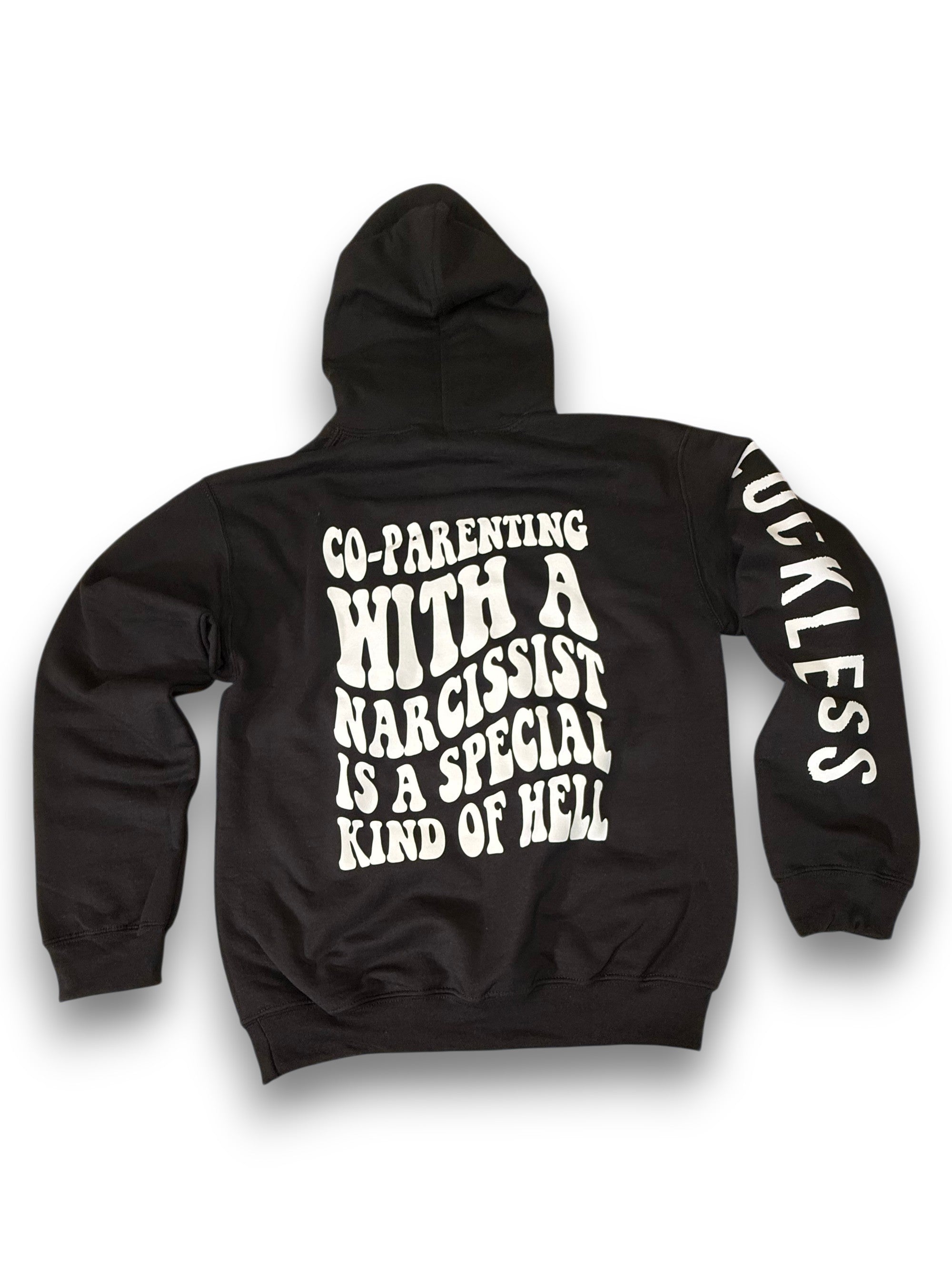 Co-Parenting With A Narcissist Hoodie Luckless Outfitters