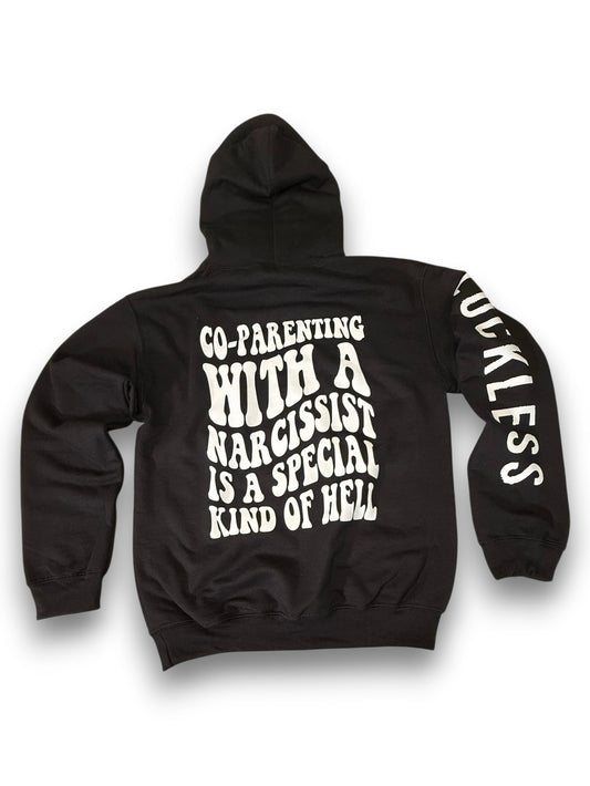 Co-Parenting With A Narcissist Hoodie Luckless Outfitters