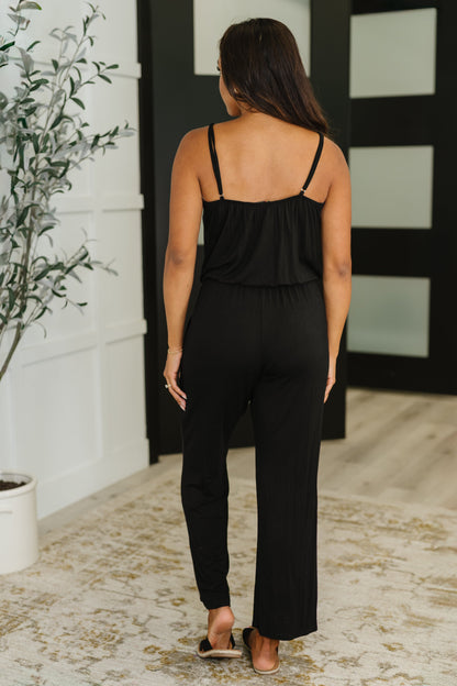 Completely Justified Jumpsuit in Black Thread & Co. Boutique, LLC
