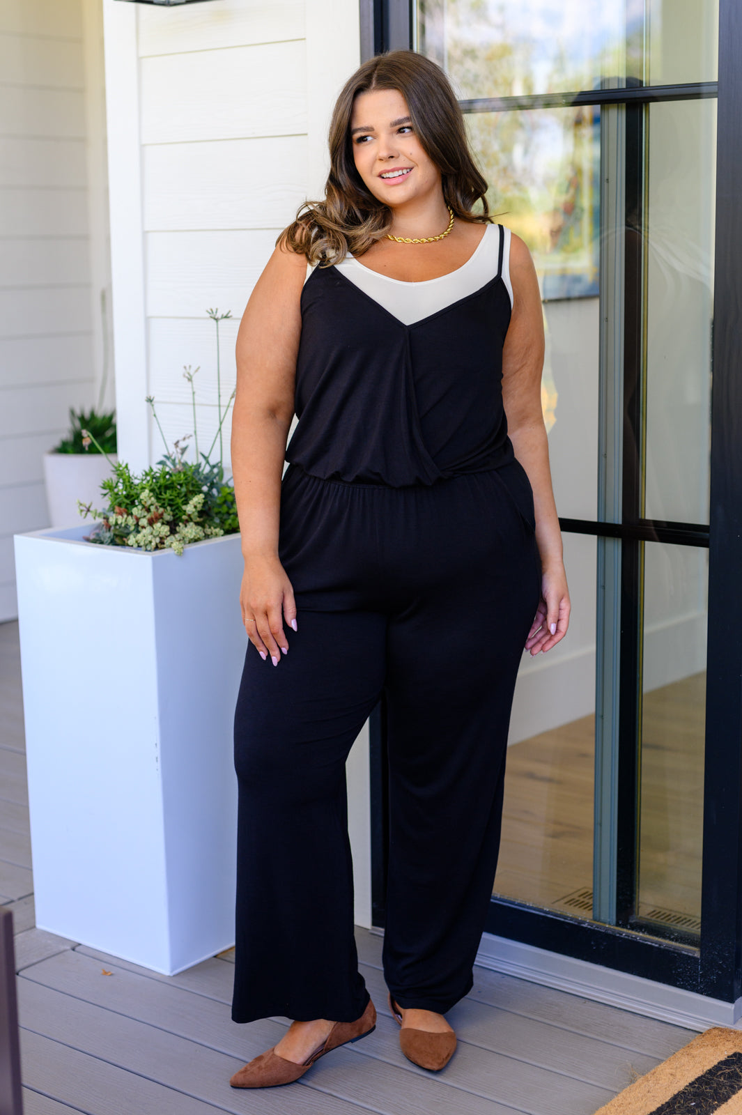 Completely Justified Jumpsuit in Black Thread & Co. Boutique, LLC