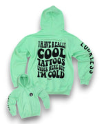Cool Tattoos Hoodie Luckless Outfitters