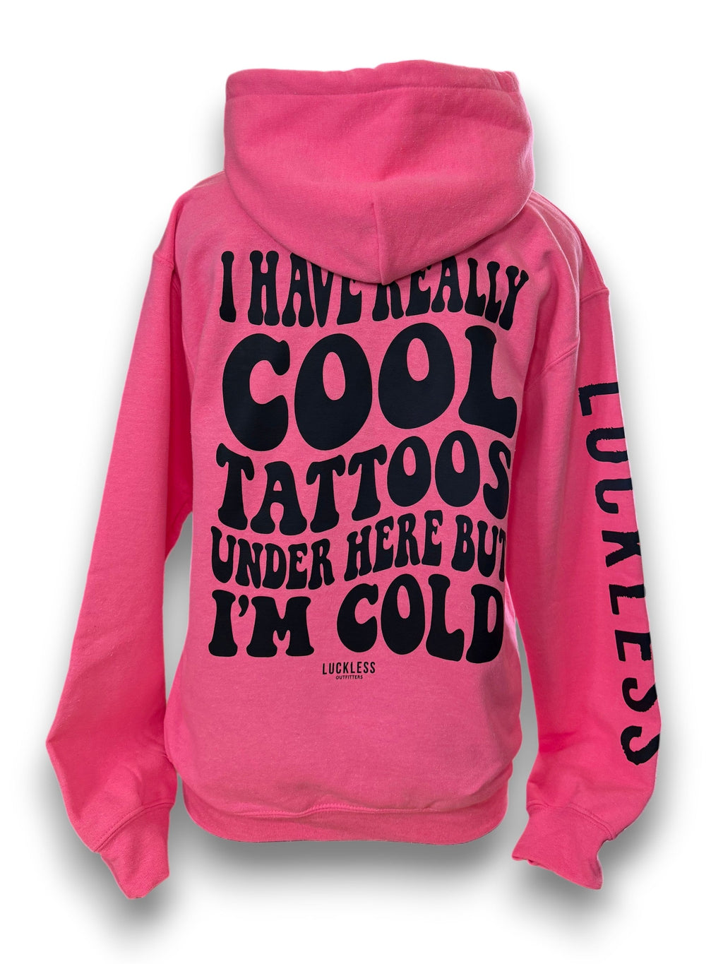 Cool Tattoos Hoodie Luckless Outfitters