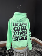 Cool Tattoos Hoodie Luckless Outfitters