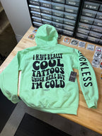 Cool Tattoos Hoodie Luckless Outfitters
