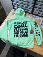 Cool Tattoos Hoodie Luckless Outfitters