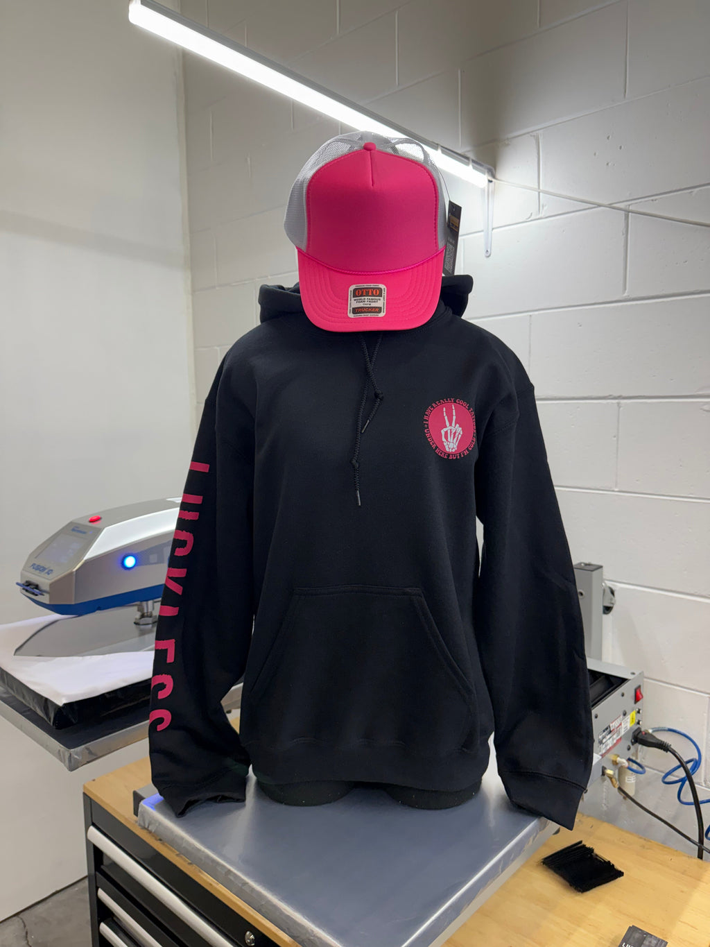 Cool Tattoos Hoodie Luckless Outfitters