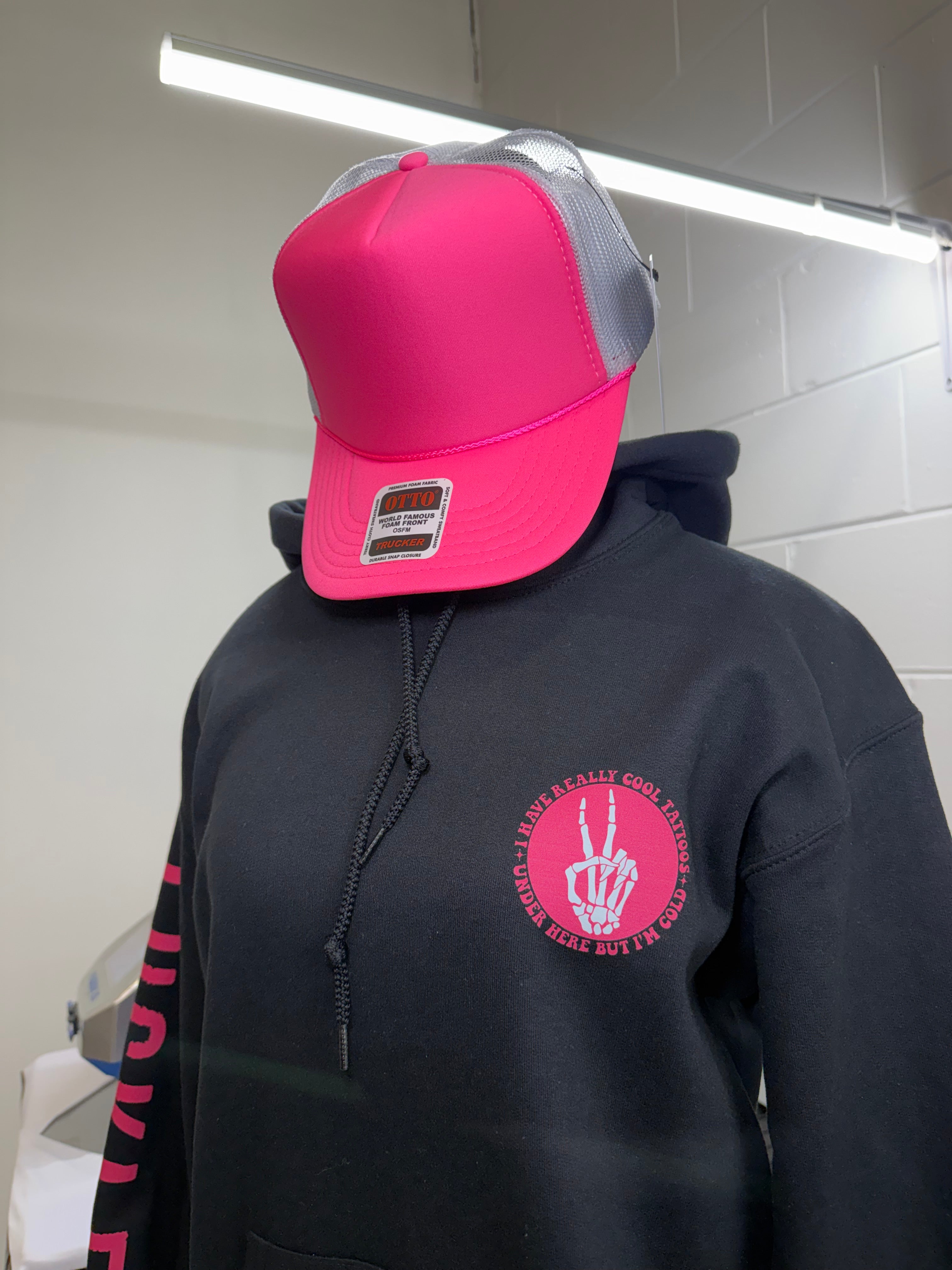 Cool Tattoos Hoodie Luckless Outfitters