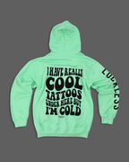 Cool Tattoos Hoodie Luckless Outfitters