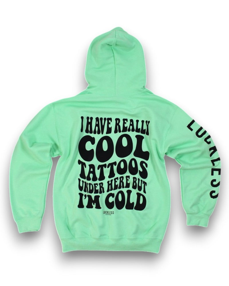 Cool Tattoos Hoodie Luckless Outfitters