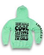 Cool Tattoos Hoodie Luckless Outfitters