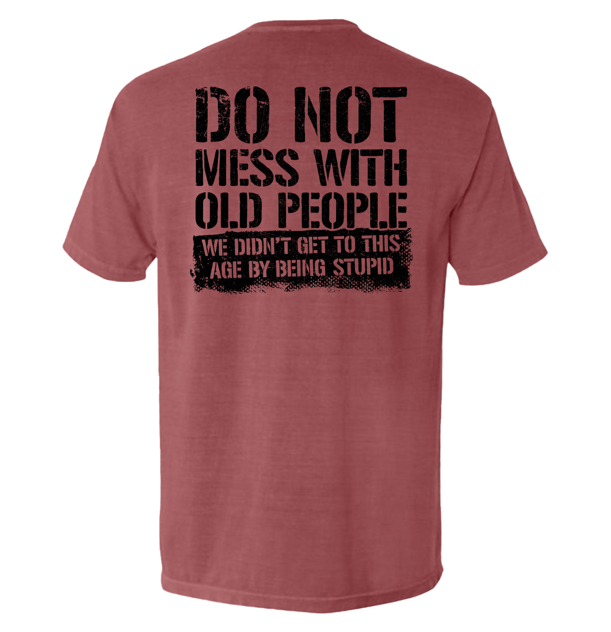 Do Not Mess With Old People Shield Republic