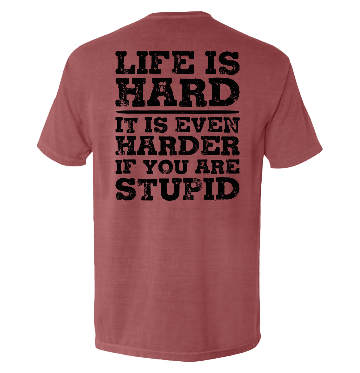 Life Is Hard Shield Republic