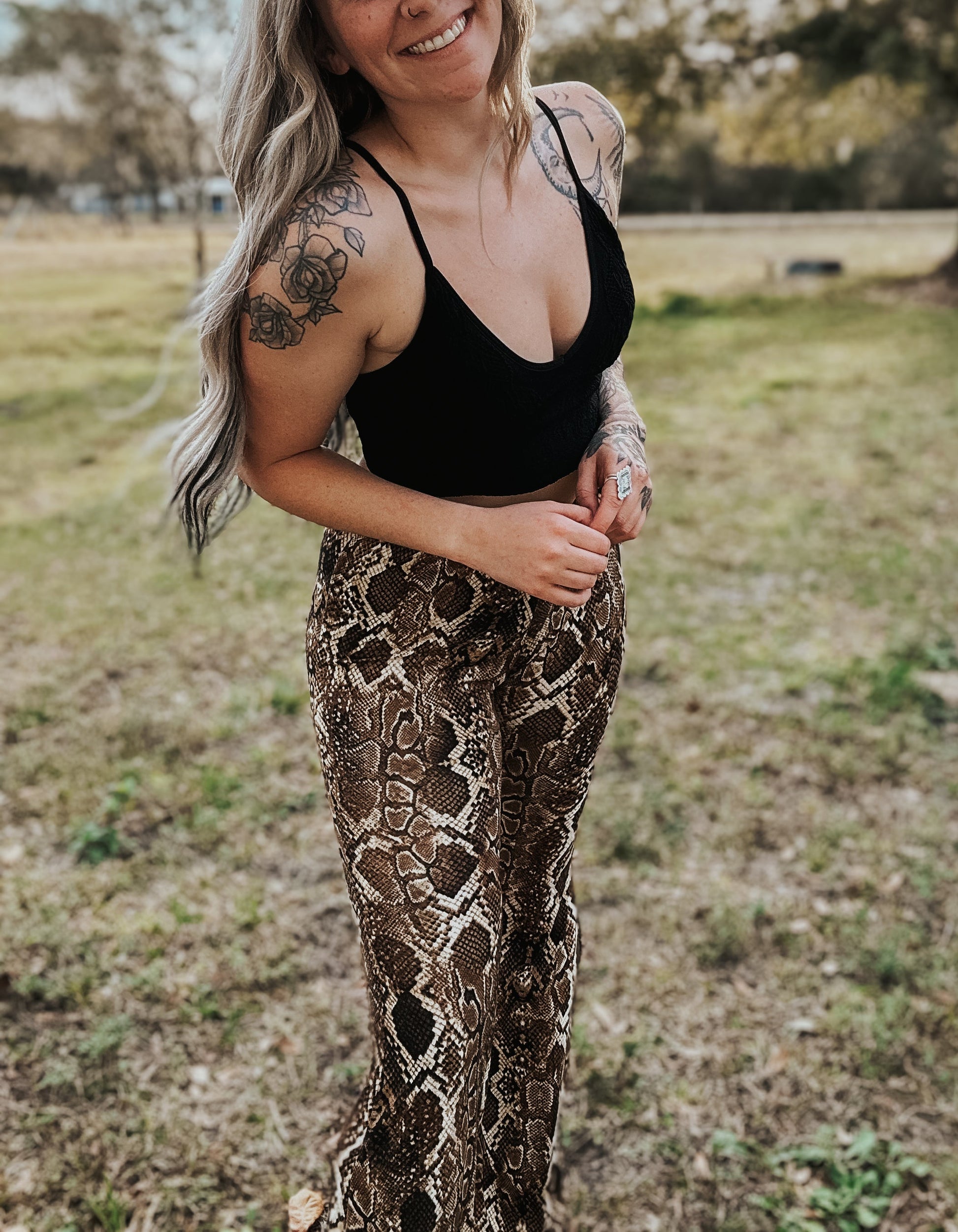 Floral Textured Padded Bralette - Black Wild Cactus Boutique