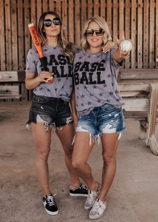 BASEBALL Star *Grey Star (S-3X) Chloe Vs Tank The Boutique