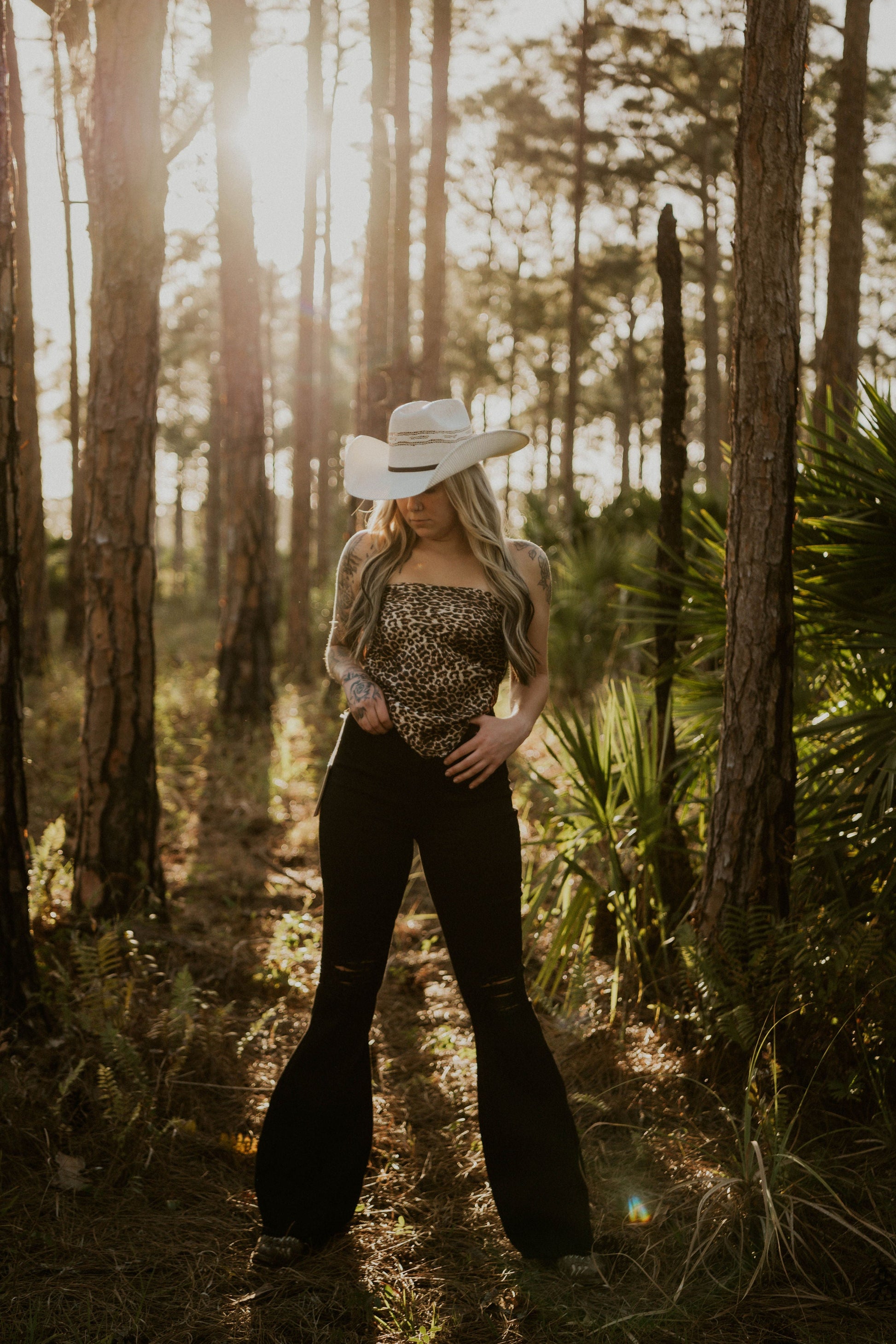 Black High Waisted Bell Bottoms Wild Cactus Boutique