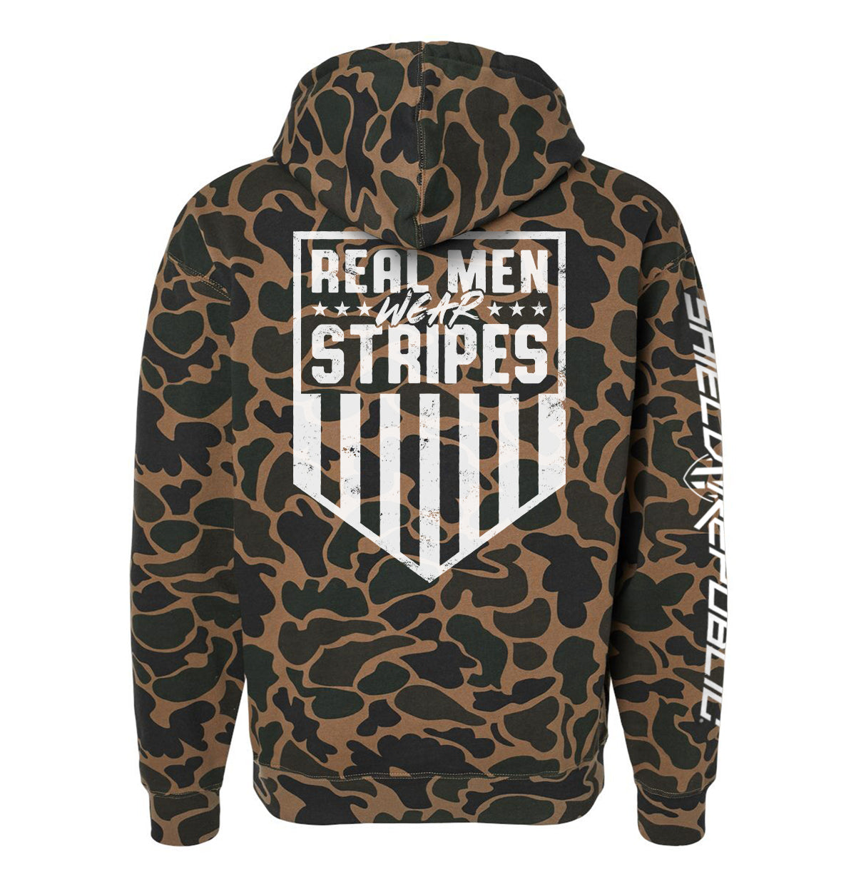 Real Men Wear Stripes Shield Republic