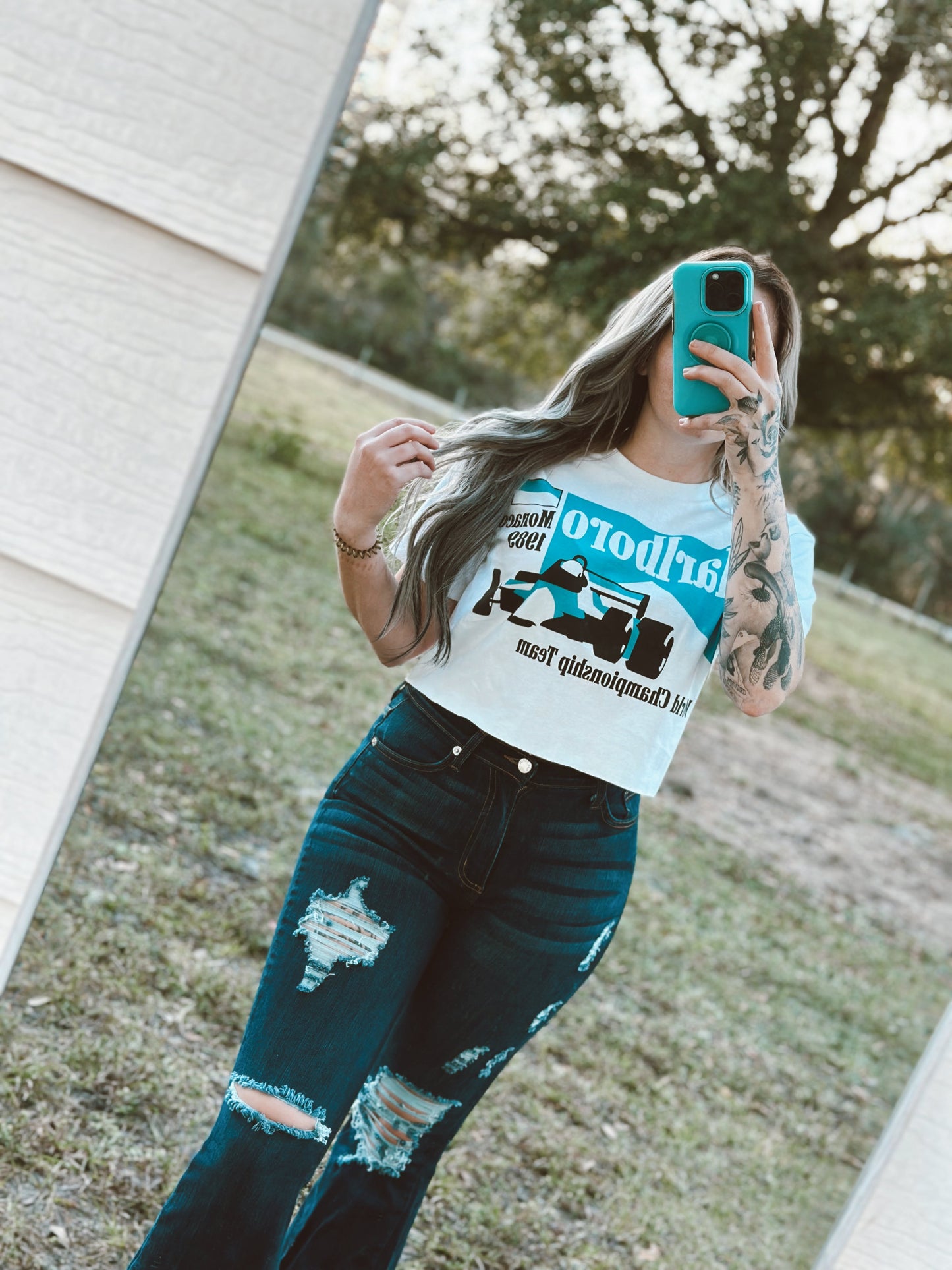 Monaco Crop Top Wild Cactus Boutique