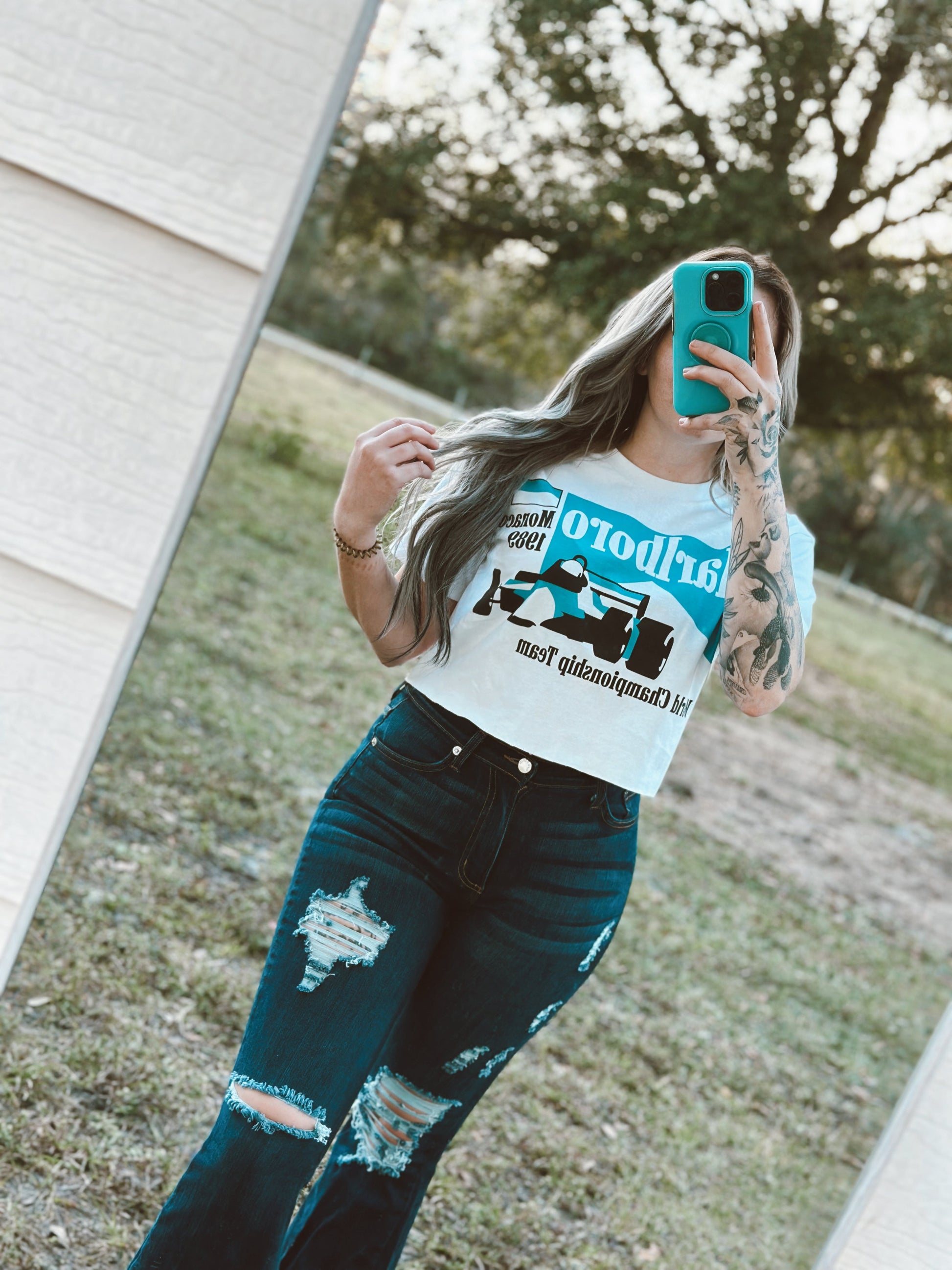 Monaco Crop Top Wild Cactus Boutique