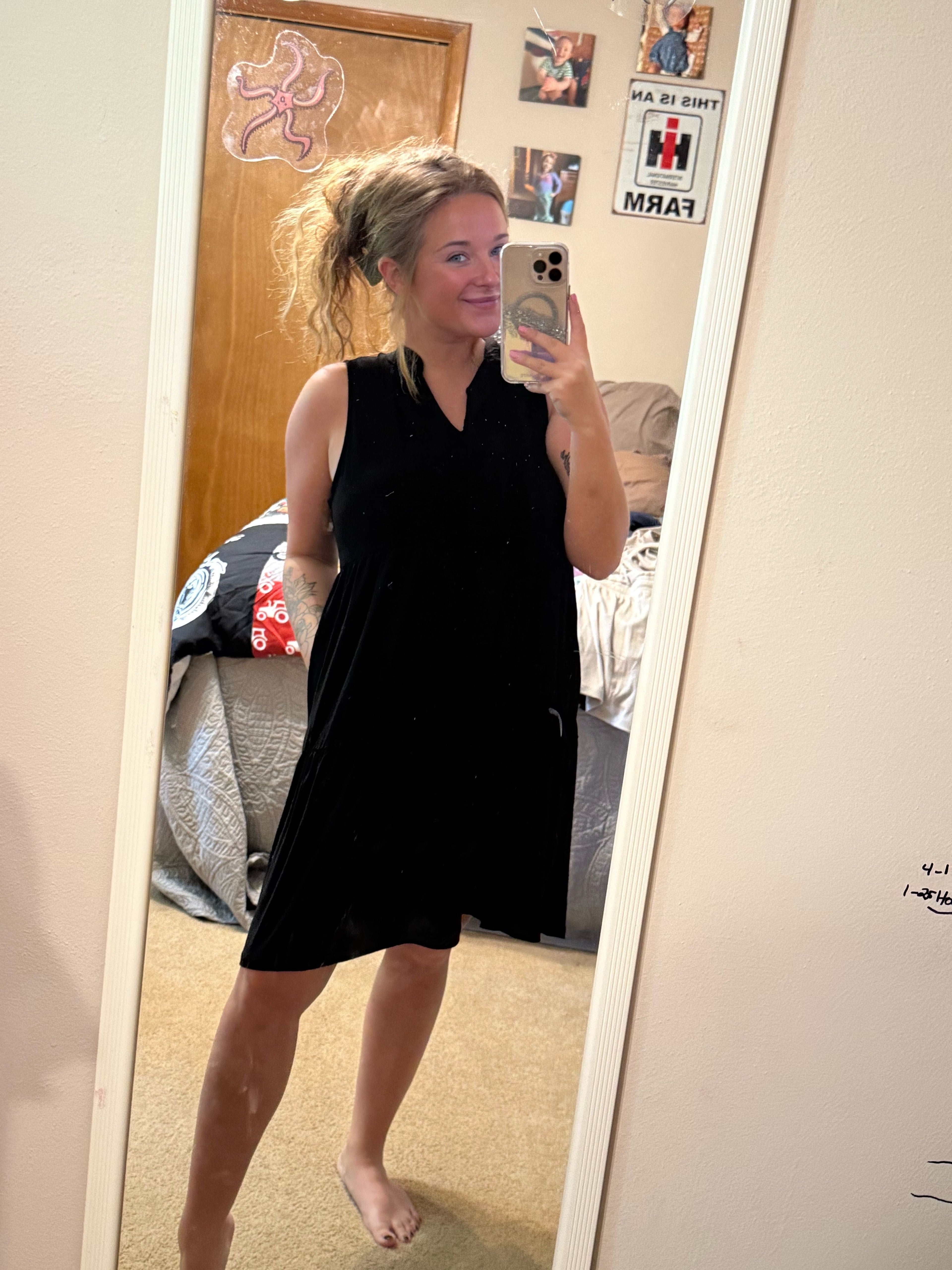 Black Dear Scarlett Dress Thread & Co. Boutique, LLC