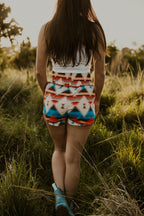 Aztec Shorts Wild Cactus Boutique
