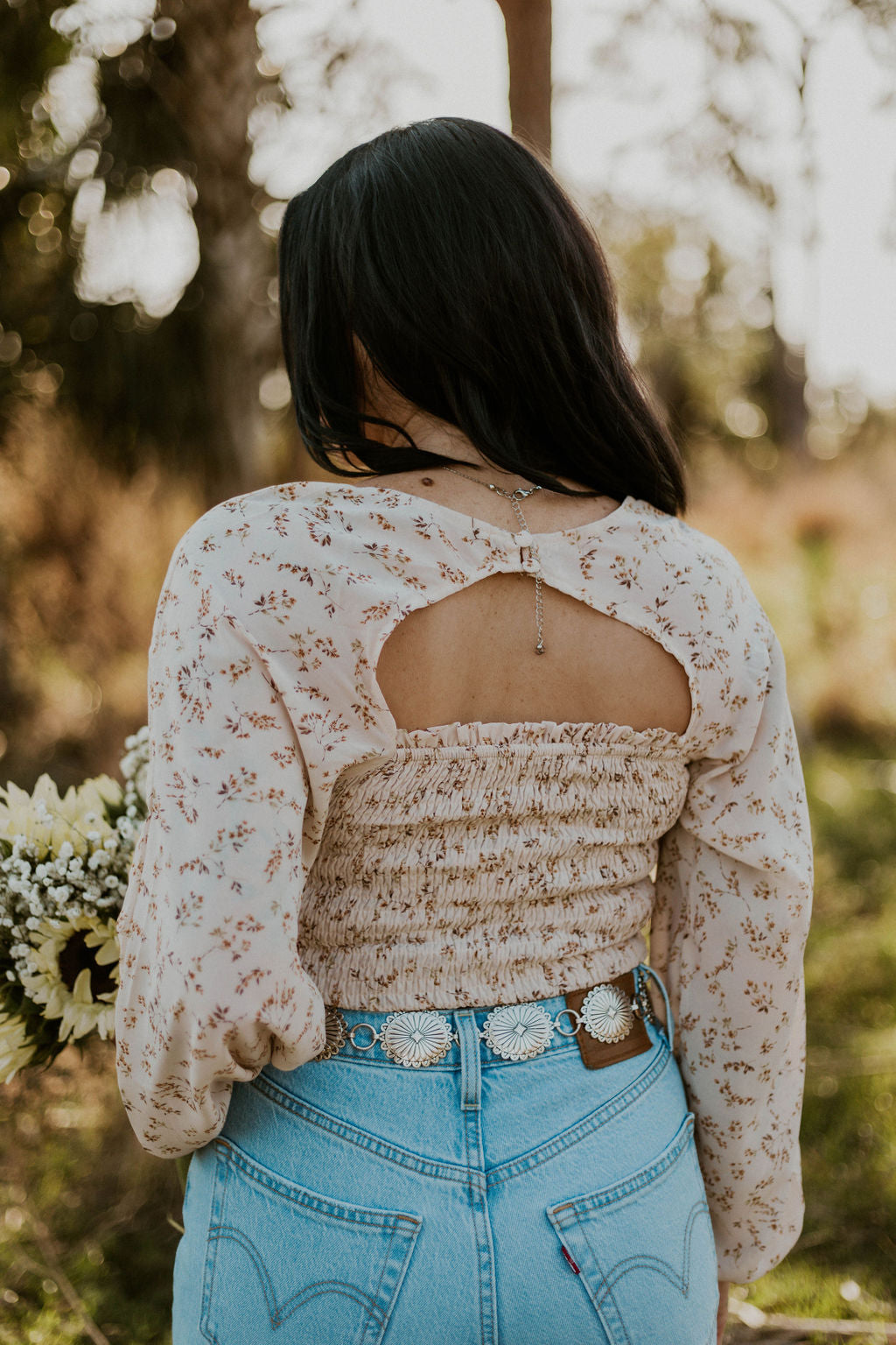 Sammi's Spring Floral Top Wild Cactus Boutique