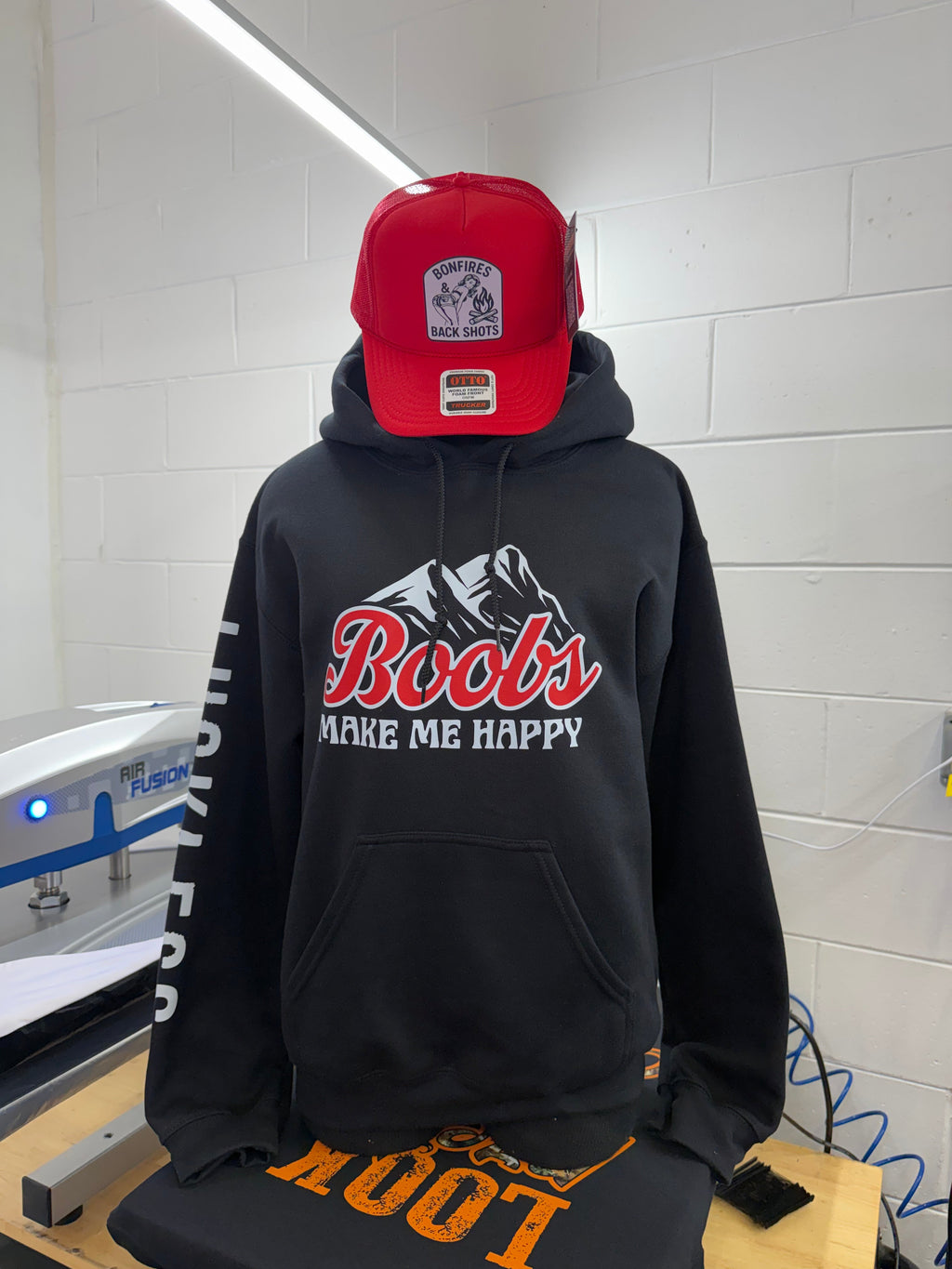 Make Me Happy Hoodie Luckless Outfitters