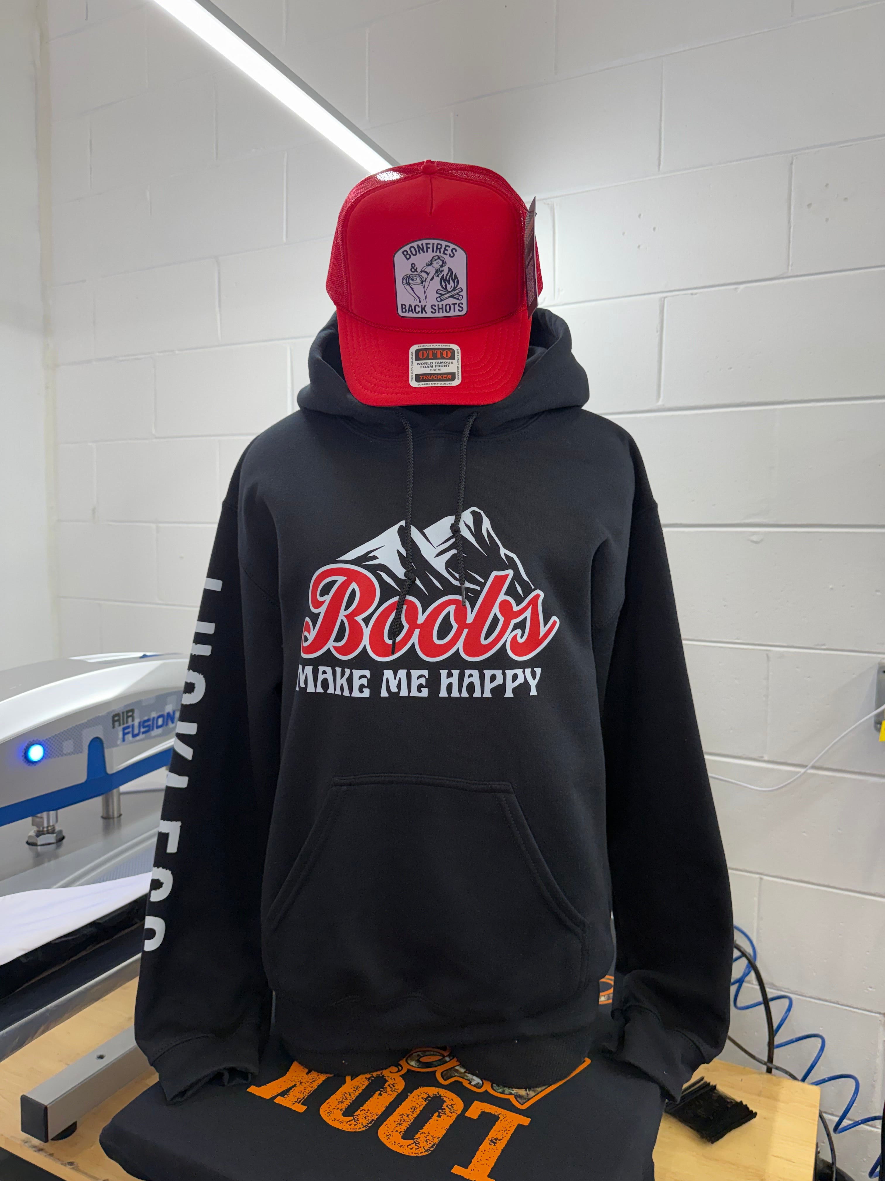 Make Me Happy Hoodie Luckless Outfitters