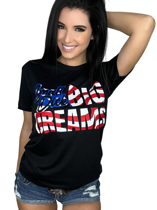 Big Dreams Tee Americana Luckless Outfitters
