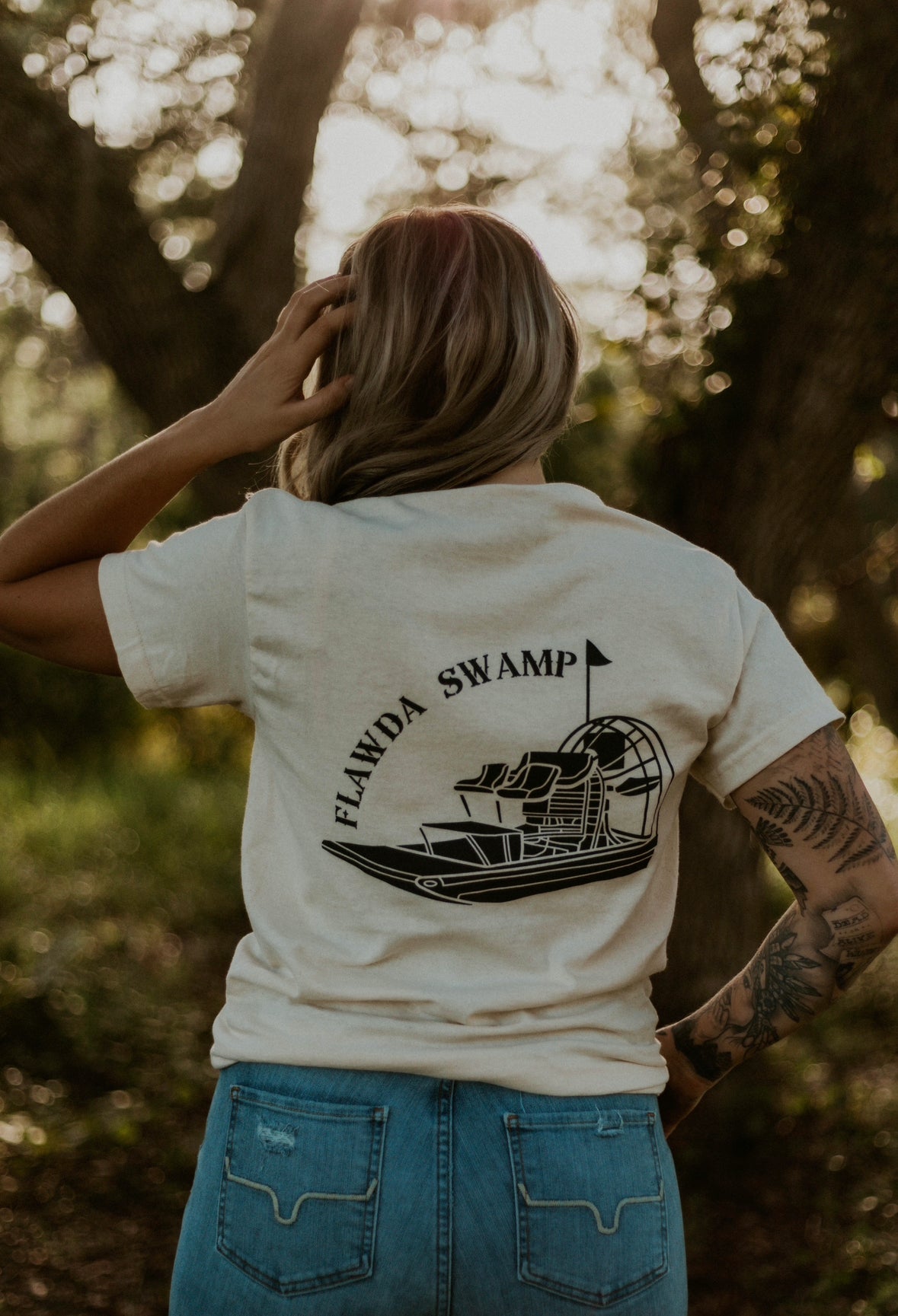Flawda Swamp Tee Wild Cactus Boutique
